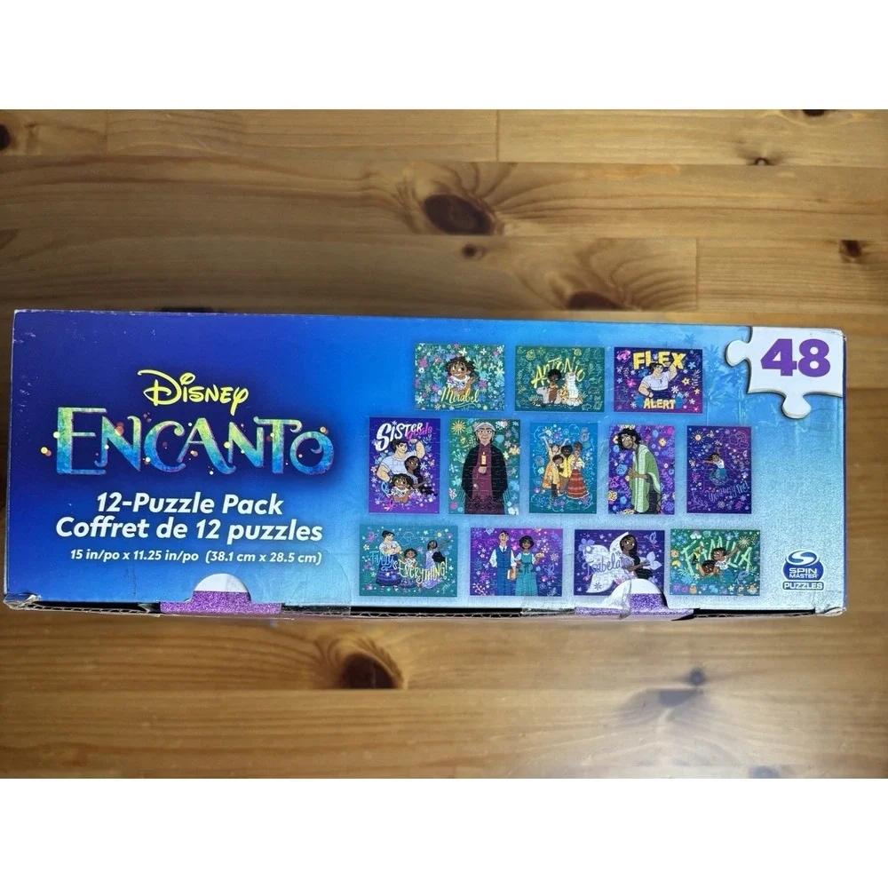 Disney Encanto Puzzles 12-Pack 48 Pieces New Sealed